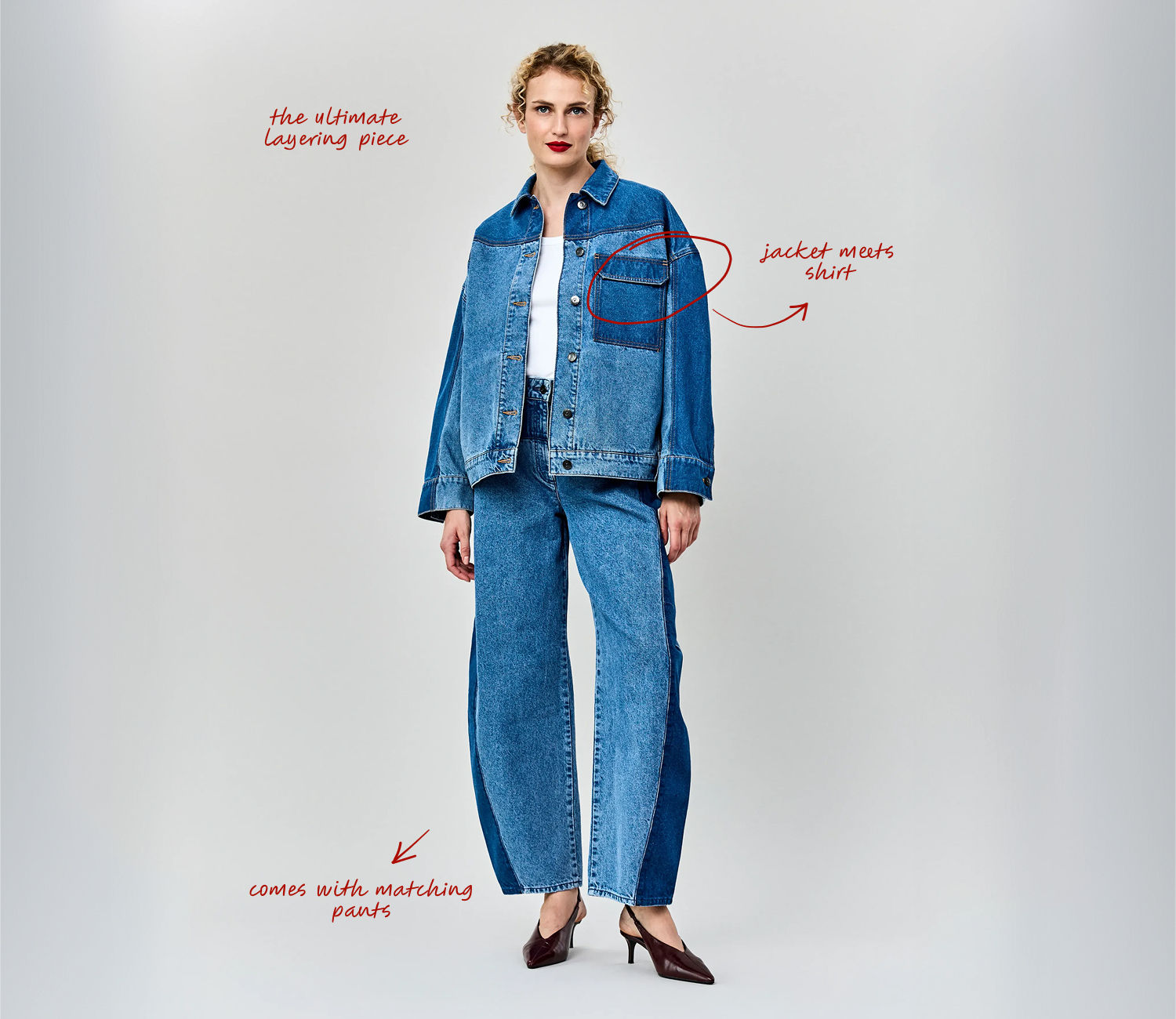 The Muse jeanshemd uit de HNST by CKS collectie