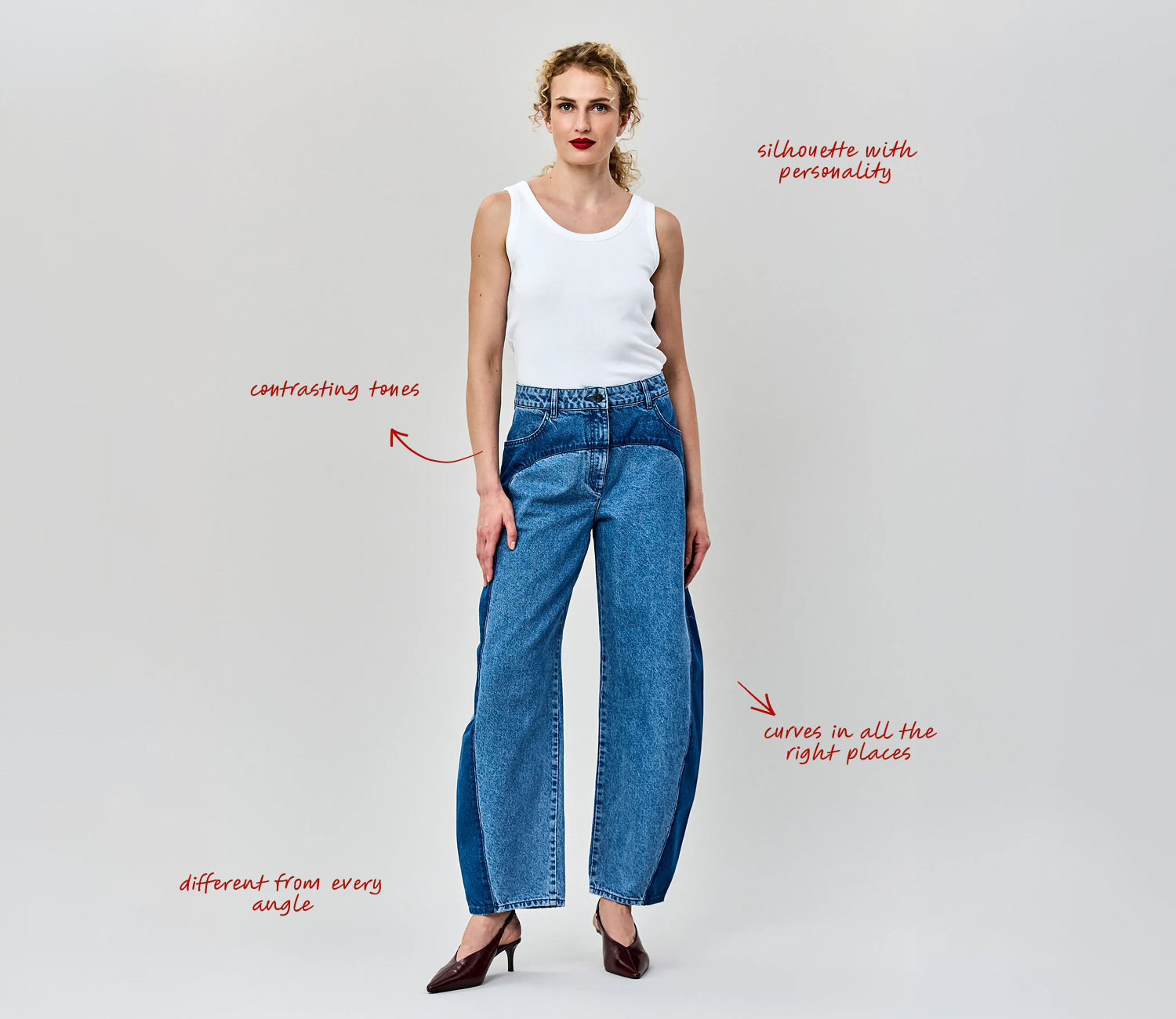 The Icon jeans uit de HNST by CKS collectie